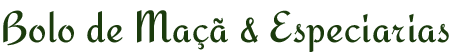 Bolo de Maçã & Especiarias