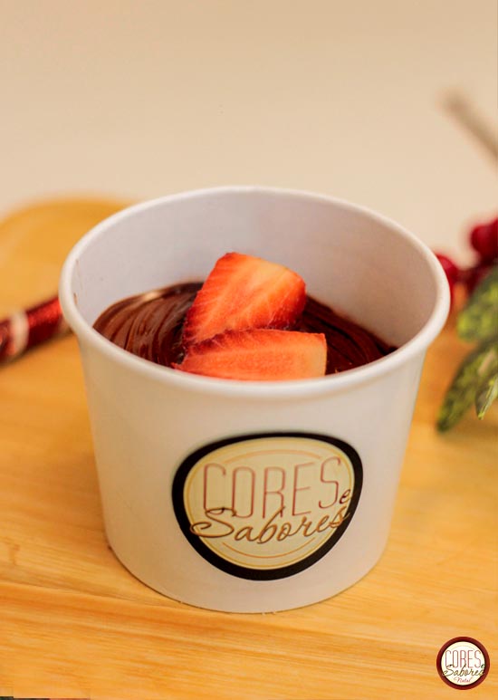 Cookie de Nutella no Pote